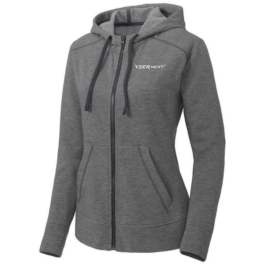 Sport Tek Women's Triblend Wicking Full Zip