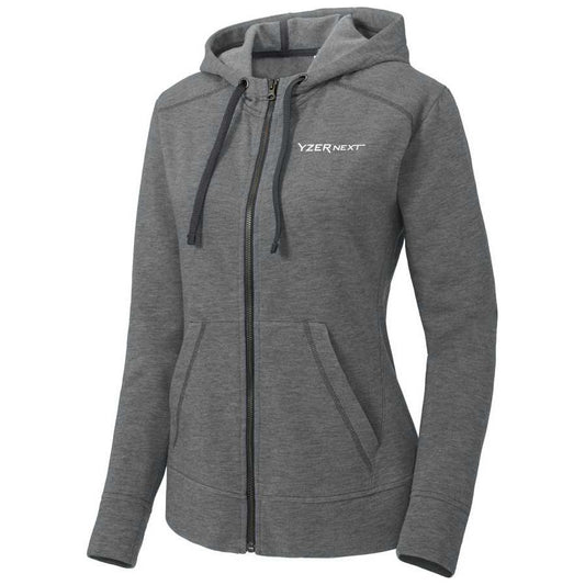 Sport Tek Women's Triblend Wicking Full Zip