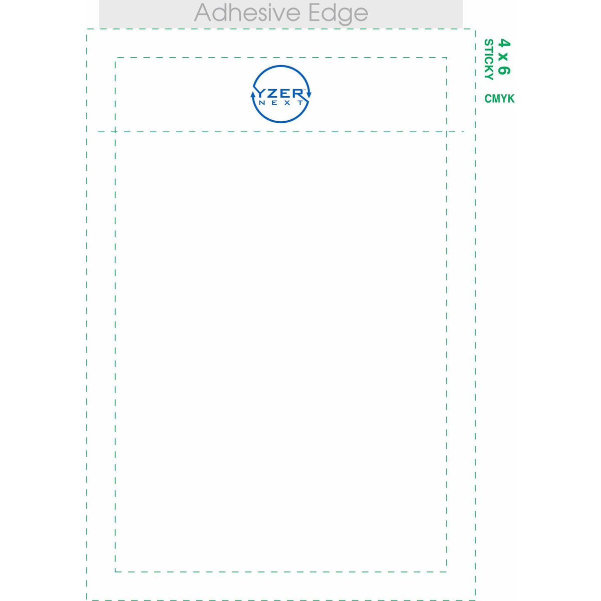 Souvenir Sticky Note 4" x 6" Pad